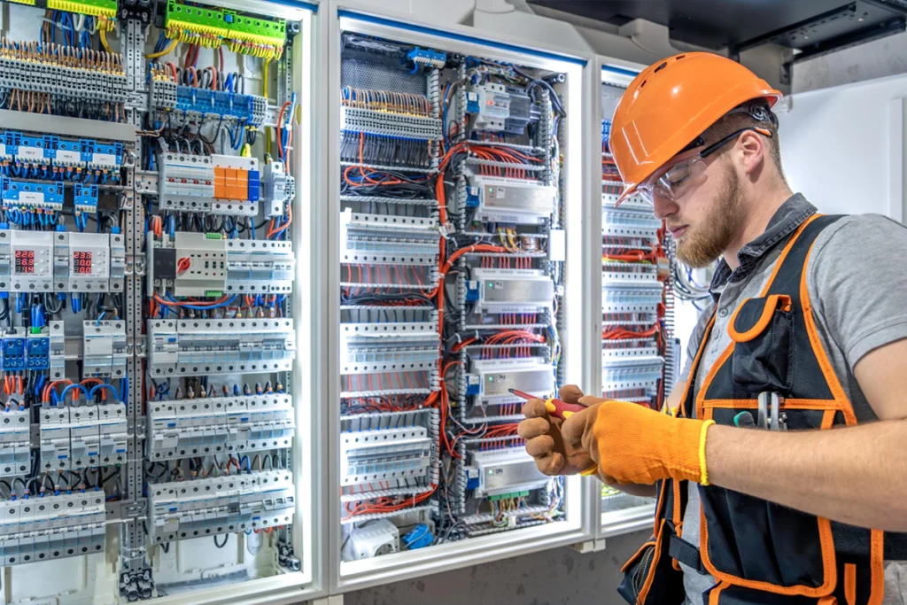 what do commercial electricians do